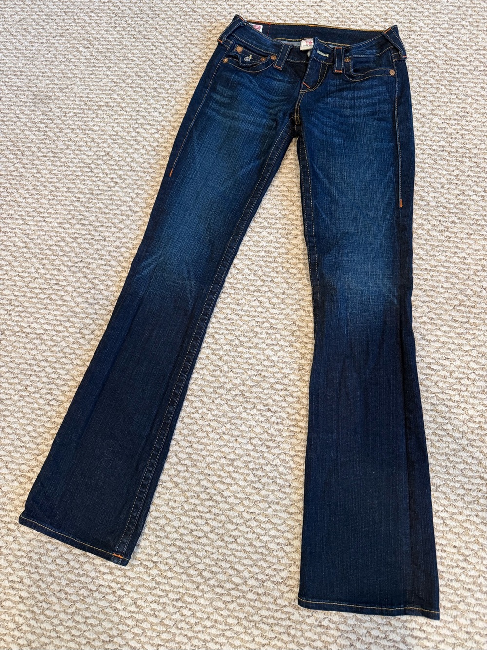 True Religion Becky Dark Indigo Women's Bootcut Jeans